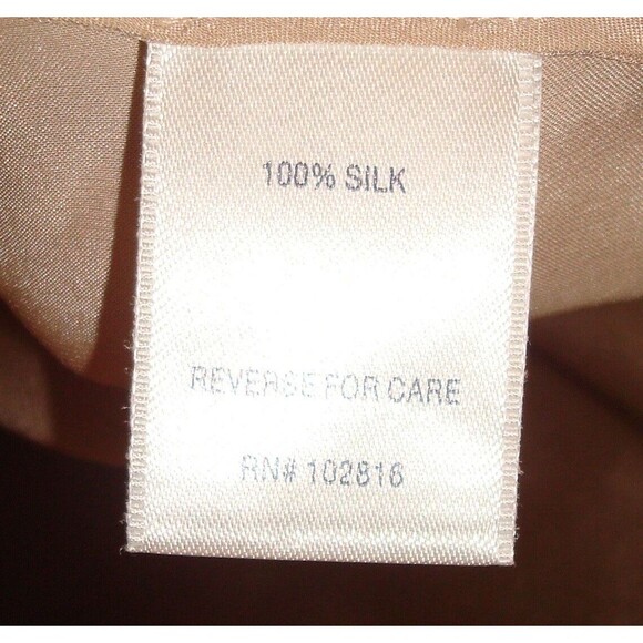 NWT New Ryllace 16 Silk Blouse Cami Ivory Off White Cream Tank Camisole Top Plus - Picture 12 of 12